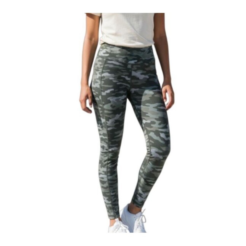 Victoria’s Secret PINK Ultimate Camo Leggings Women’s Size Small Elastic Pull On